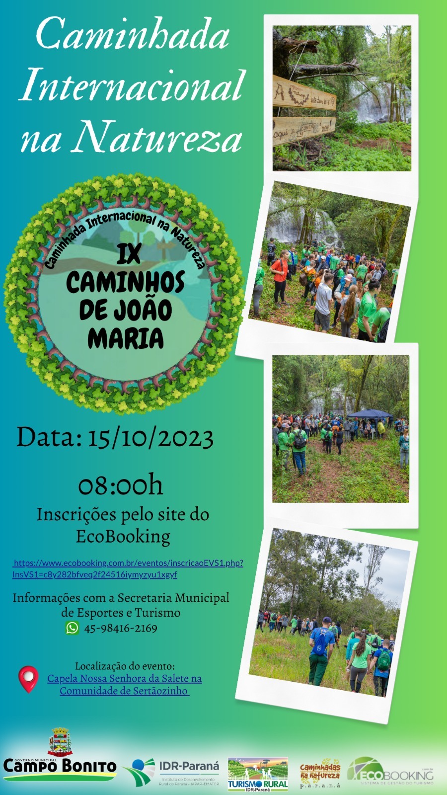 Caminhada Internacional Na Natureza Instituto De Desenvolvimento