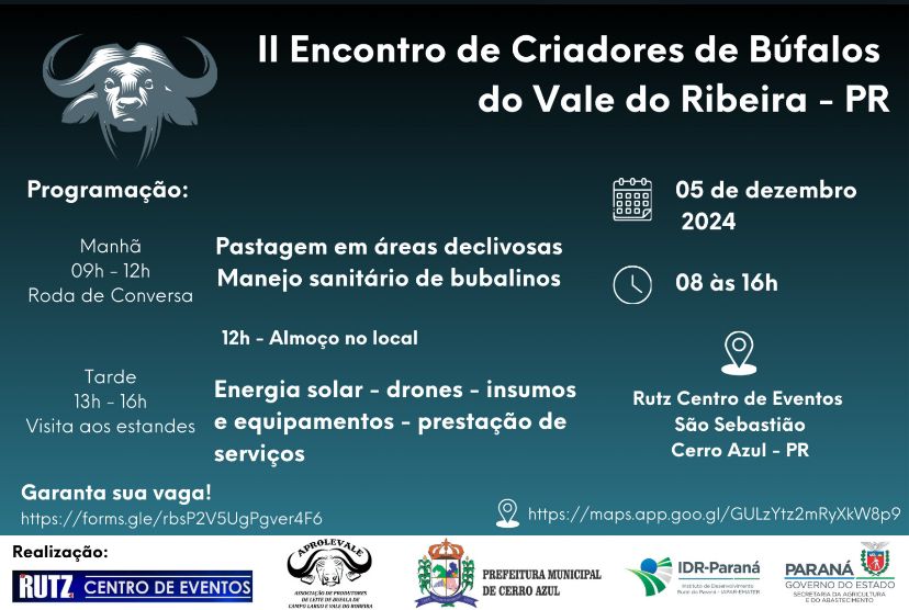 II Encontro de Criadores de Búfalos do Vale do Ribeira - PR