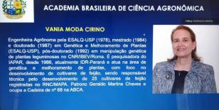 Diretora de pesquisa do IDR-Paraná é nova integrante da Academia Brasileira de Ciência Agronômica